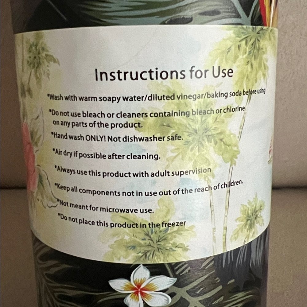 New Hawaii Water Bottle: 18 oz š¦ - Picture 4 of 14